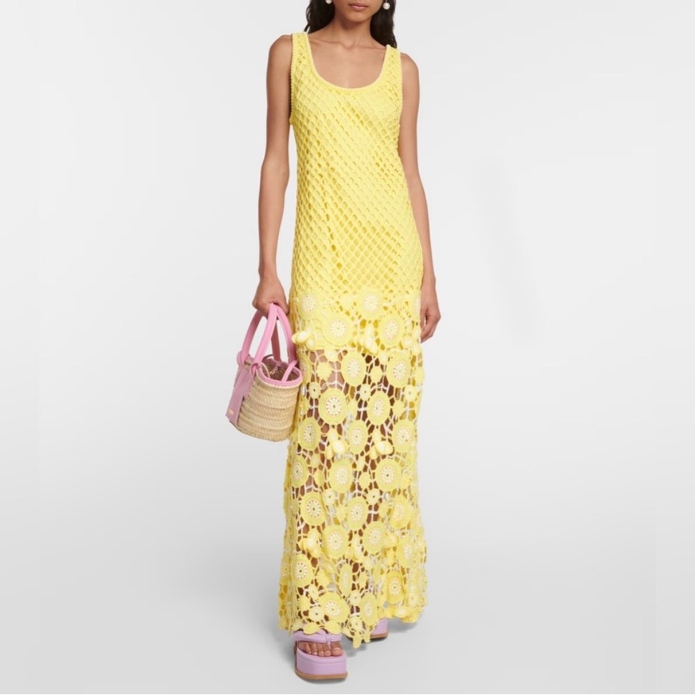 Jonathan Simkhai Sunlit Crochet Dress